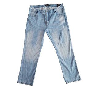 Clsc. Jeans Men's Size 40x32 Wide Leg Light Wash Blue 100% Cotton RN# 143527